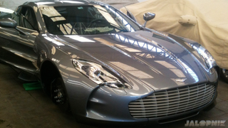 This Is What A $1.7 Million Aston Martin One-77 Looks Like In The Shop